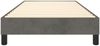Polsterbett Stoff Dunkelgrau 100x200 cm Samt Bild 5