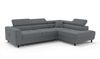 OTTO home Ecksofa AADEN Schlafsofa 254 cm - OTTO. Verlässliche Qualität, mit Bettfunktion, Bettkasten, Kopfstützen, rechts/links bestellbar Bild 4