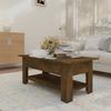 vidaXL Couchtisch Räuchereiche 102x55x42 cm Holzwerkstoff 813074 Bild 3