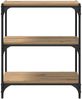 Bücherregal | Standregal Artisan-Eiche 60 x 33 x 70,5 cm Holzwerkstoff Bild 5