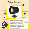 ZMH 2er Set Wandleuchte Metallkäfig Innen, Dimmbar Modern 360° Verstellbar Metall Deckenleuchte Schwarz Design Bild 3