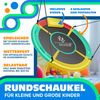 KESSER® Nestschaukel Tellerschaukel Hängeschaukel Rundschaukel Schaukel verstellbar Garten-Schaukel Kinderschaukel Indoor - Outdoor-Schaukel für Kinder & Erwachsene Mehrfarbig, 60cm Bild 2