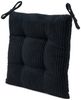 Gözze Sitzsack GÖZZE Sitzkissen ANAFI LBH 40x40x6 cm schwarz Bodenkissen Sitzsack Bild 1