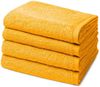 Ross Vita 4 tlg. Frottier-Set - 4 X Handtuch (50 X 100cm) - 520 g/m2 - Sonnengelb Bild 1