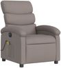 vidaXL Massagesessel Elektrisch Taupe Stoff 3203974 Bild 4