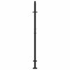 vidaXL Gartentor Schwarz 100x150 cm Stahl Wellendesign 4100971 Bild 5