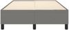 Boxspringbettgestell, Doppelbett Dunkelgrau 120x200 cm Stoff Bild 5