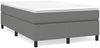 Boxspringbettgestell, Doppelbett Dunkelgrau 120x200 cm Stoff Bild 2