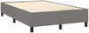 Boxspringbettgestell, Doppelbett Dunkelgrau 120x200 cm Stoff Bild 4