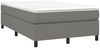 Boxspringbettgestell, Doppelbett Dunkelgrau 120x200 cm Stoff Bild 3