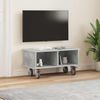 vidaXL TV-Ständer Beton Grau 68,5 x 35 x 35 cm Holzwerkstoff 891043 Bild 4