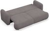 Selsey 'Tvoya' 3-Sitzer Schlafsofa mit Bouclé-Bezug, Taupe Bild 4