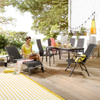 MWH Gartentisch witterungsbeständig 160 x 95 x 74 cm Bild 3