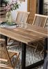 Tisch aus Mangoholz und Metall 160 x 77 x 90 cm Bild 5