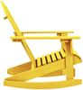 vidaXL Adirondack-Schaukelstuhl Massivholz Tanne Gelb 315884 Bild 3