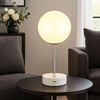 LED Tischleuchte, Akku, Touchdimmer, Höhenverstellbar, H 28 cm Bild 4