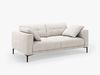 Micadoni Sofa Bemy 2-Sitzer Strukturierter Stoff Beige Bild 2