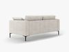 Micadoni Sofa Bemy 2-Sitzer Strukturierter Stoff Beige Bild 3