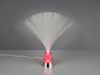 Faserlampe PUNK mit RGB Farbwechsel, auch Batteriebetrieb geeignet, Höhe 31,5cm Bild 3