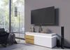 Lowboard Luci TV-Unterschrank 150x48x56cm Farbe: Artisan Eiche / weiß Bild 2