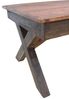 vidaXL Couchtisch Gemischtes Altholz 110x60x45 cm 244492 Bild 4