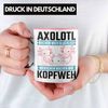 Trendation Tasse Axolotl Tasse Geschenk Schwanzlurch Geschenkidee Besitzer Axolotl Mach Bild 2