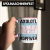 Trendation Tasse Axolotl Tasse Geschenk Schwanzlurch Geschenkidee Besitzer Axolotl Mach Bild 4