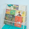 SoBuy Kinder-Bücherregal mit 4 Spielzeugkisten, weiß Bild 4