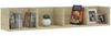 vidaXL CD-Wandregal Sonoma-Eiche 100x18x18 cm Holzwerkstoff 801322 Bild 3