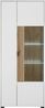 INOSIGN Stauraumvitrine Hudson in moderner Trendfarbe, Griffe aus Metall (Schwarz), Höhe 180 cm Bild 3