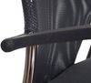 4x Besucherstuhl Tulsa, Konferenzstuhl stapelbar, Stoff/Textil ~ Sitz grau, Rückenfläche grau Bild 5