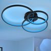 RGB LED Deckenleuchte, Fernbedienung, APP-Steuerung, L 79 cm Bild 3