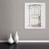 Queence Garderobe - "Ahmik" Druck auf hochwertigem Arcylglas inkl. Edelstahlhaken und Aufhängung, Format: 100x120cm Bild 2