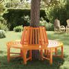 vidaXL Baumbank Ø 160 cm Holz 41777 Bild 1