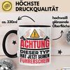 Trendation Tasse Führerschein Bestanden Geschenk Tasse Bestandener Führerschein Achtung Bild 3