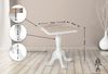 CLP Beistelltisch Goa, Sofatisch mit Massivholzplatte,natura/weiß 70 cm Bild 2
