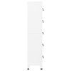 vidaXL Schließfachschrank Weiß 38 x 40 x 180 cm Stahl [339788] Bild 4