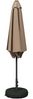 vidaXL Garten-Sonnenschirm 300x300 cm Polyester Rechtwinklig Taupe 42036232 Bild 2