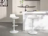 Vente-unique - CALAS Barhocker Plastik Weiß - B 45 cm x H 95,5 cm95 cm x L 45 cm Bild 2