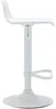 Vente-unique - CALAS Barhocker Plastik Weiß - B 45 cm x H 95,5 cm95 cm x L 45 cm Bild 5