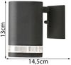 KONSTSMIDE No. 7511-750 Aussenwandleuchte Modena 1-flammig GU10 schwarz IP44 Bild 3