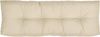 Beautissu Palettenkissen Rückenkissen ECO Elements Natur, 120 x 40 x 10 cm Bild 4