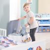 roba Spielzeugtruhe 'Paw Patrol' - Aufklappbare Sitzfläche mit Dämpfungsbeschlag - Weiß / Blau Bild 5