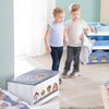 roba Spielzeugtruhe 'Paw Patrol' - Aufklappbare Sitzfläche mit Dämpfungsbeschlag - Weiß / Blau Bild 2