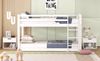 Bett 90x200 cm Etagenbett aus Kiefer, niedriges Profil und platzsparend – sicher und kindgerecht Bild 5