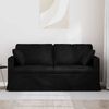 vidaXL Sofa Schwarz 158 x 78 x 80 cm Samt 42024428 Bild 3