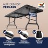 CASARIA® Buffettisch Gartentisch 183x76cm Klappbar Wetterfest Tragbar Kunststoff Garten Terrasse Camping Klapptisch Bild 3