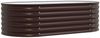 vidaXL Hochbeet Braun 160 x 80 x 44 cm Stahl 42008140 Bild 5
