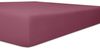 Kneer Easy-Stretch Spannbetttuch 140x200 - 160x220 cm brombeer (27) Bild 2