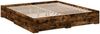 vidaXL Bettgestell mit Schubladen Räuchereiche 200x200cm Holzwerkstoff 3280360 Bild 3